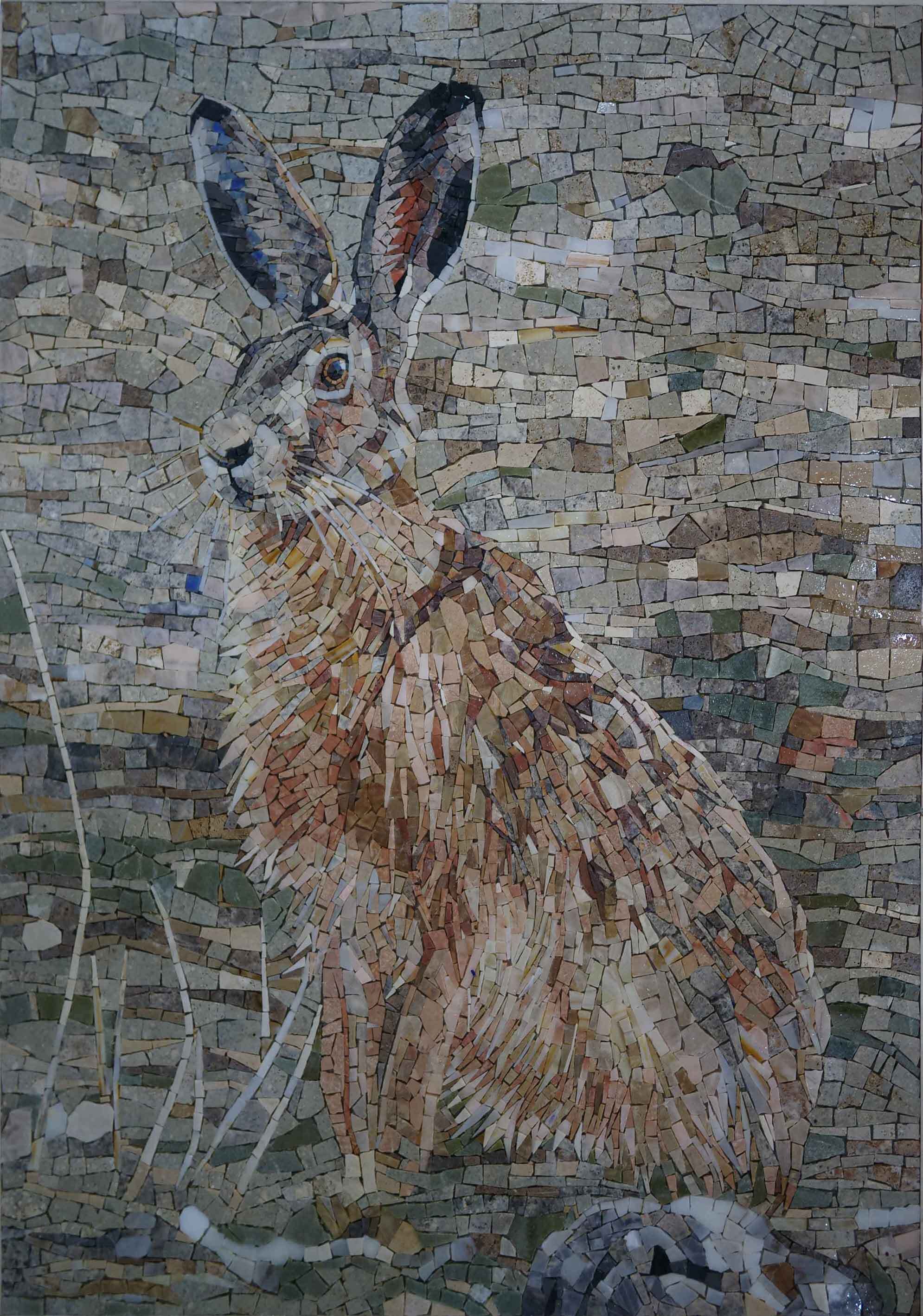 Mosaic Art - Max The Rabbit | Animals | Mozaico
