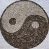 Mosaic Art - Neutral Yin Yang