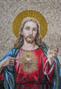 Arte em mosaico - Design de Jesus Cristo