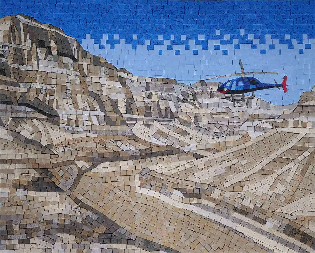Mosaic Artwork - Landscape Mosaic
