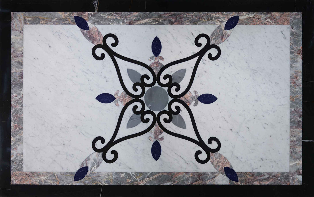 Diseño de mosaico - X geométrica
