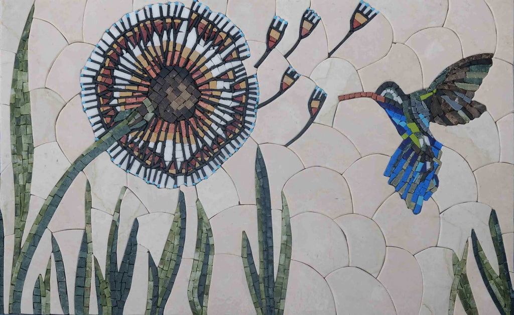 Diseño de mosaico - La flor del tarareo
