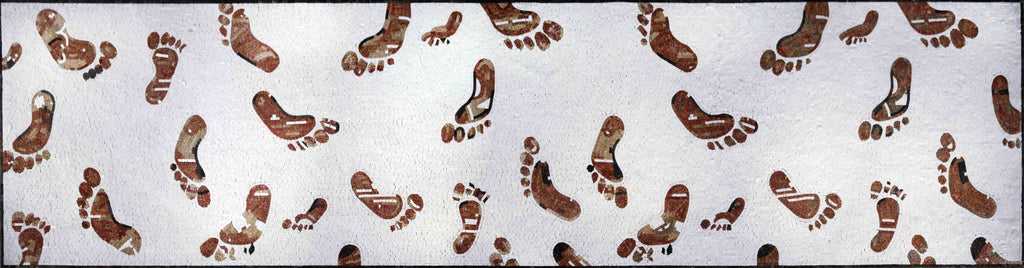Mosaic Flooring - Footprints Carpet