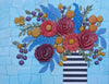 Mosaiksteinkunst - Blumenvase