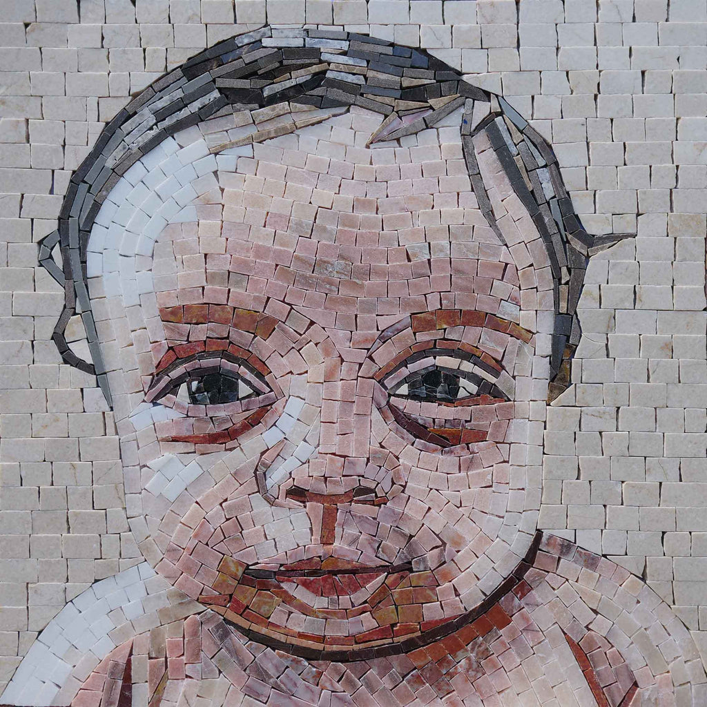 Retrato en mosaico - Le Bebe