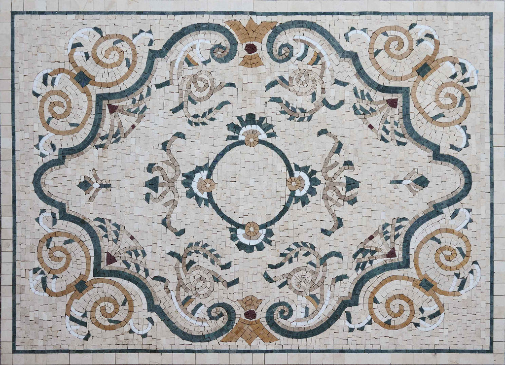 Mosaic Rug - Flowery Maia