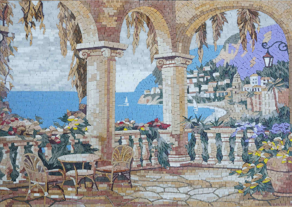Paysage de mosaïque - Le balcon côtier