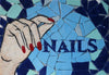 Mosaic Sign - Nails Spa