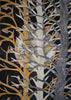 Arte de pared de mosaico - árboles triples
