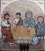 Mosaico religioso da Visitação