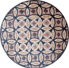 Marble Mosaic Medallion - Cathay