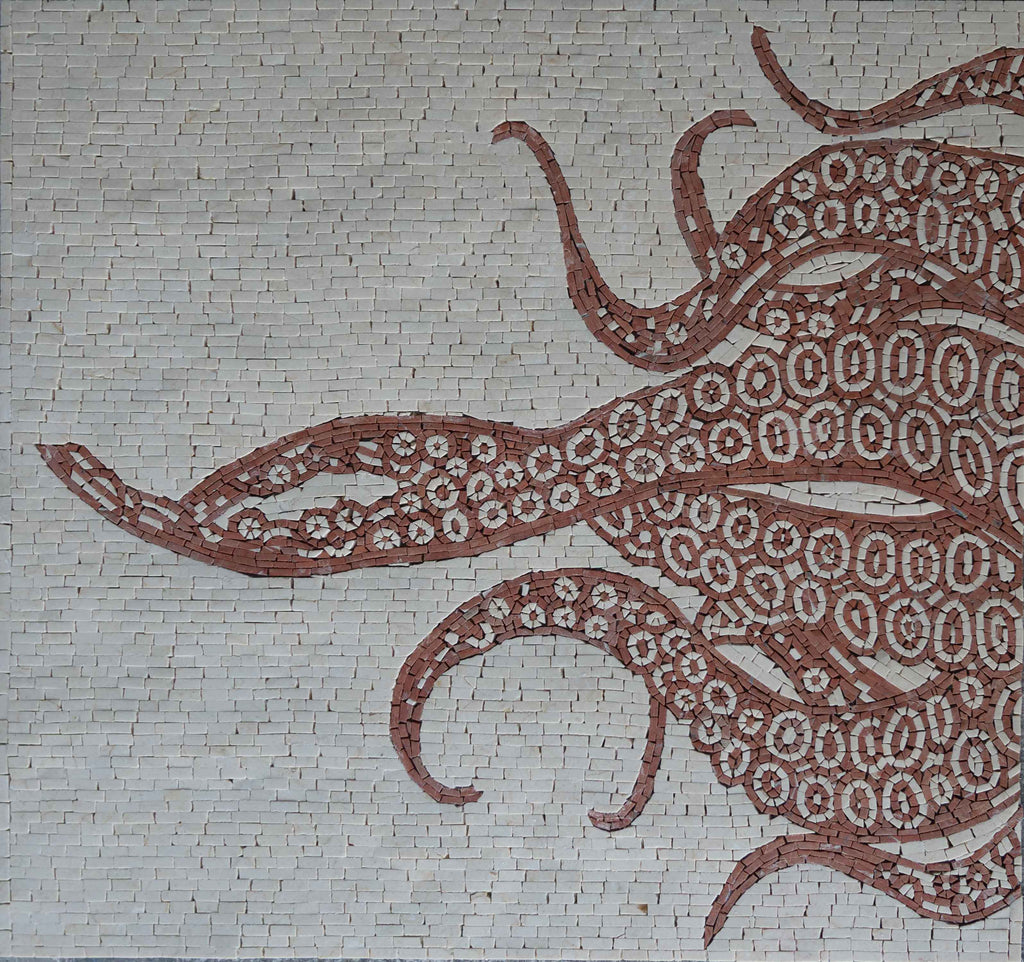 Mosaico Náutico - Tentáculos Marrones