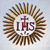 Religious Mosaic Art - IHS