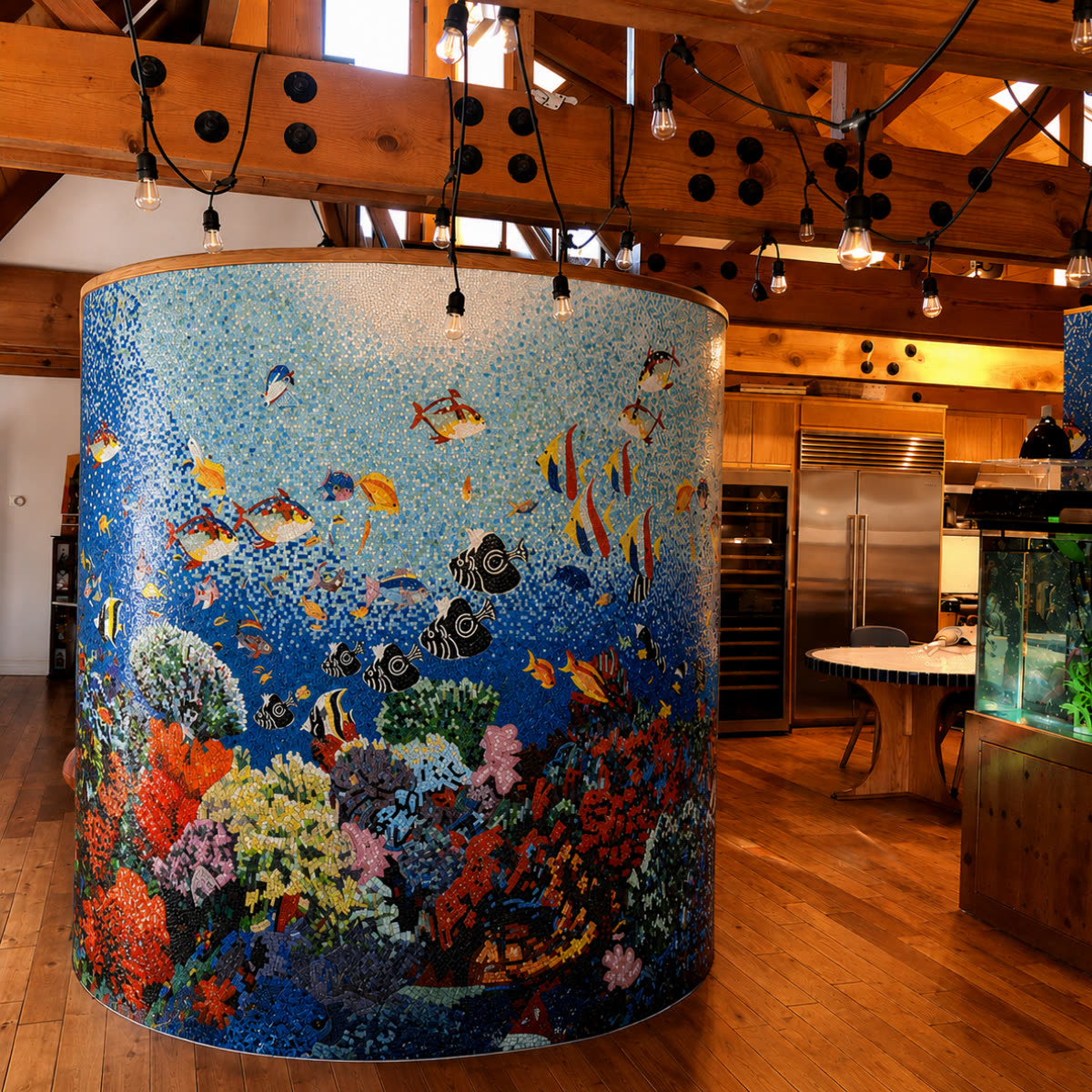 Enchanting Aquatic Ocean Scene Mosaic — Dickerson, Maryland