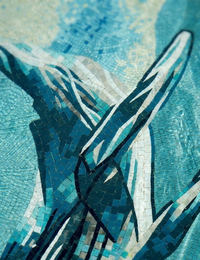 Giant Whale Mosaic — Bronx, New York