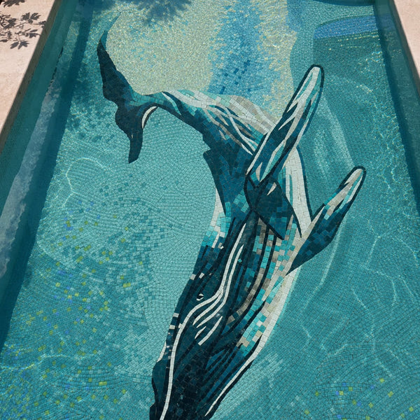 Giant Whale Mosaic