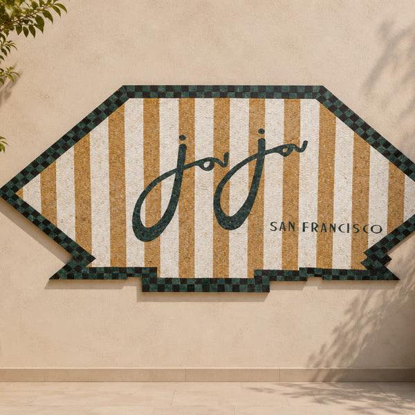 Custom San Francisco Mosaic Sign