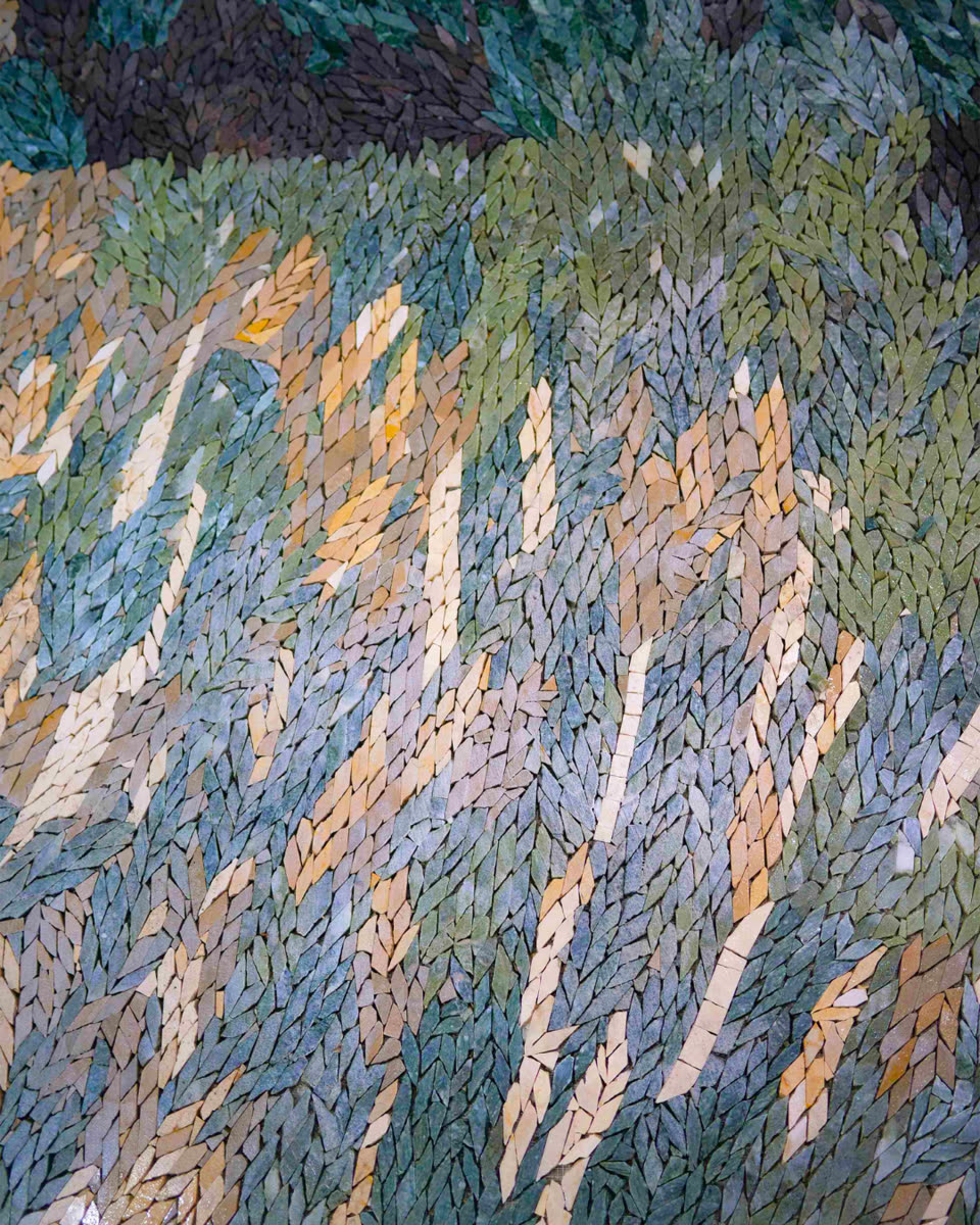 Olive Tree Landscape Mosaic — Las Cruces, New Mexico