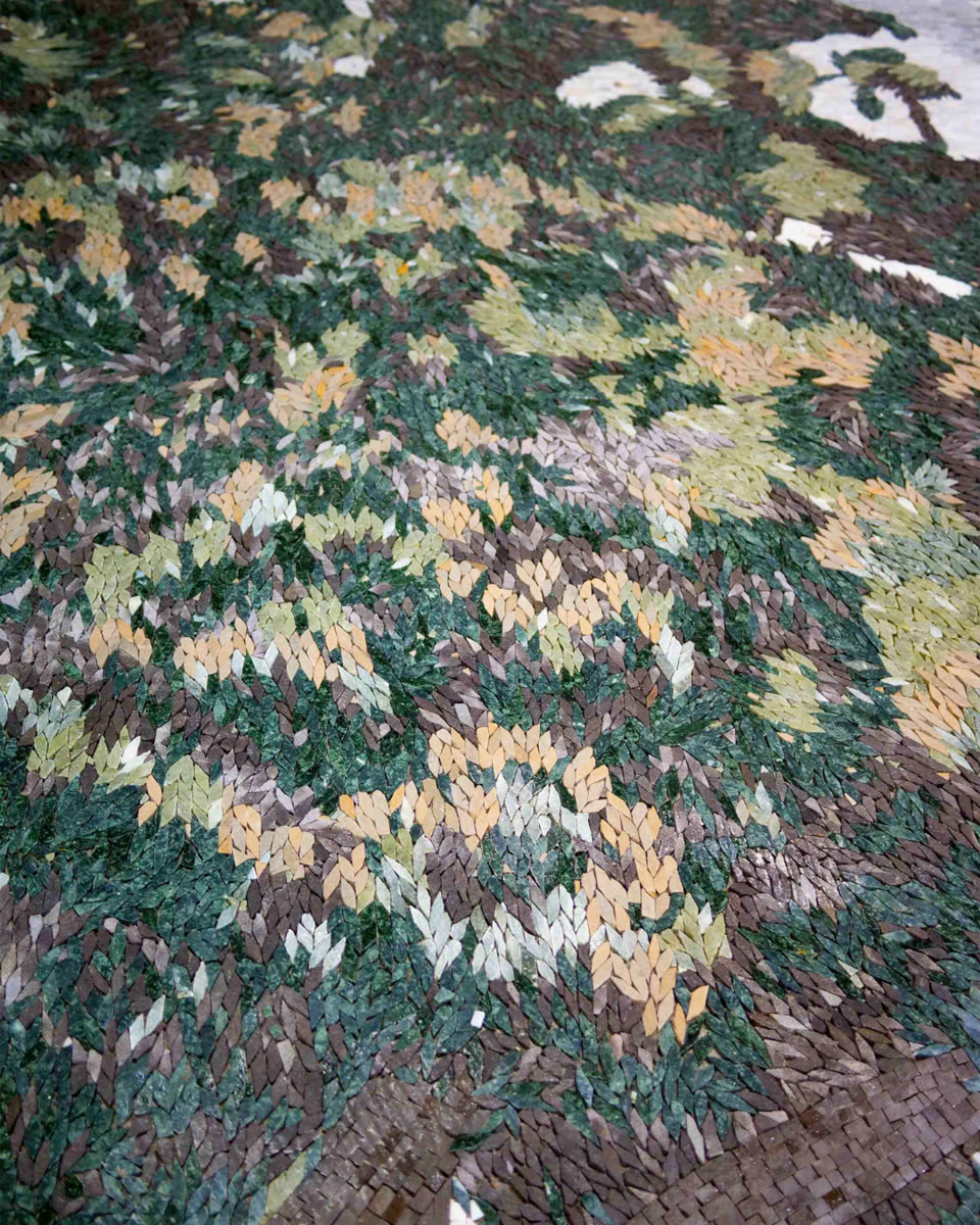 Olive Tree Landscape Mosaic — Las Cruces, New Mexico