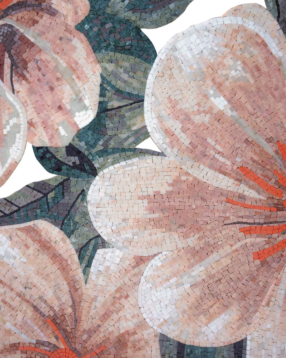 Magnolia Blooms Mosaic — Scotch Plains, New Jersey
