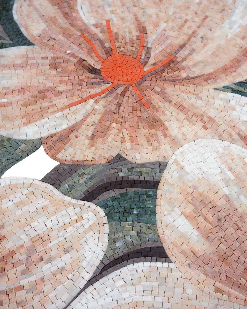 Magnolia Blooms Mosaic — Scotch Plains, New Jersey