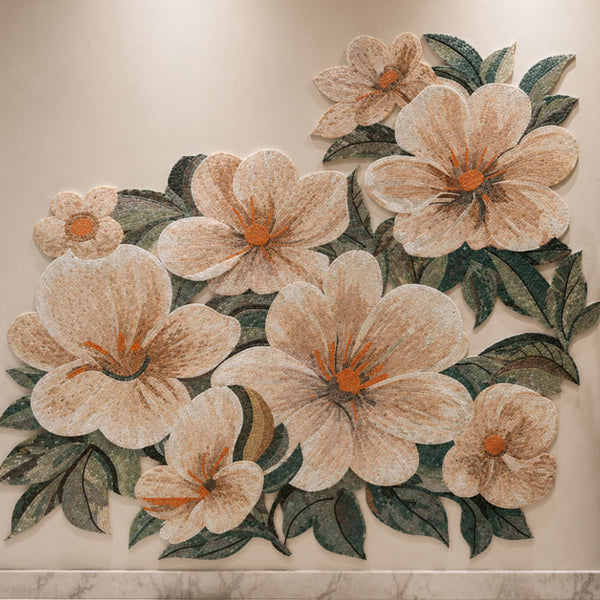 Magnolia Blooms Mosaic
