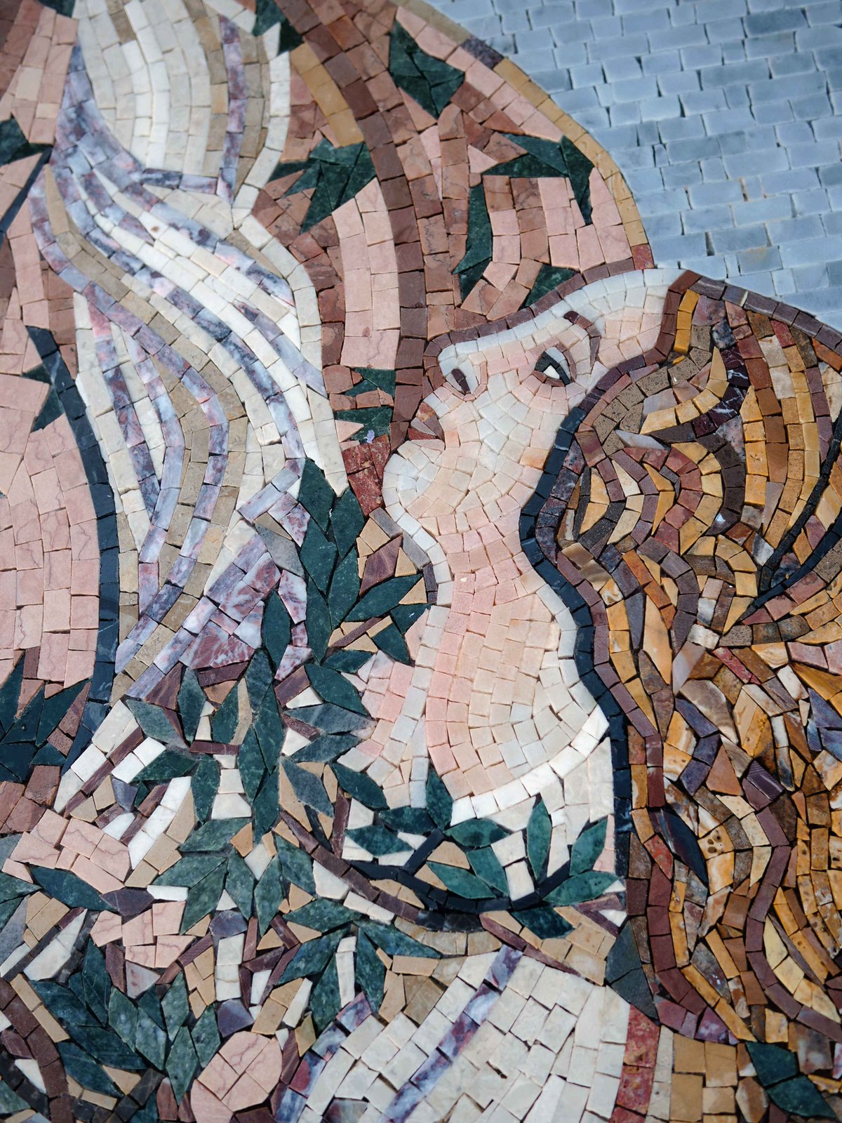 Birth of Venus Mosaic after Botticelli — Mesa, Arizona