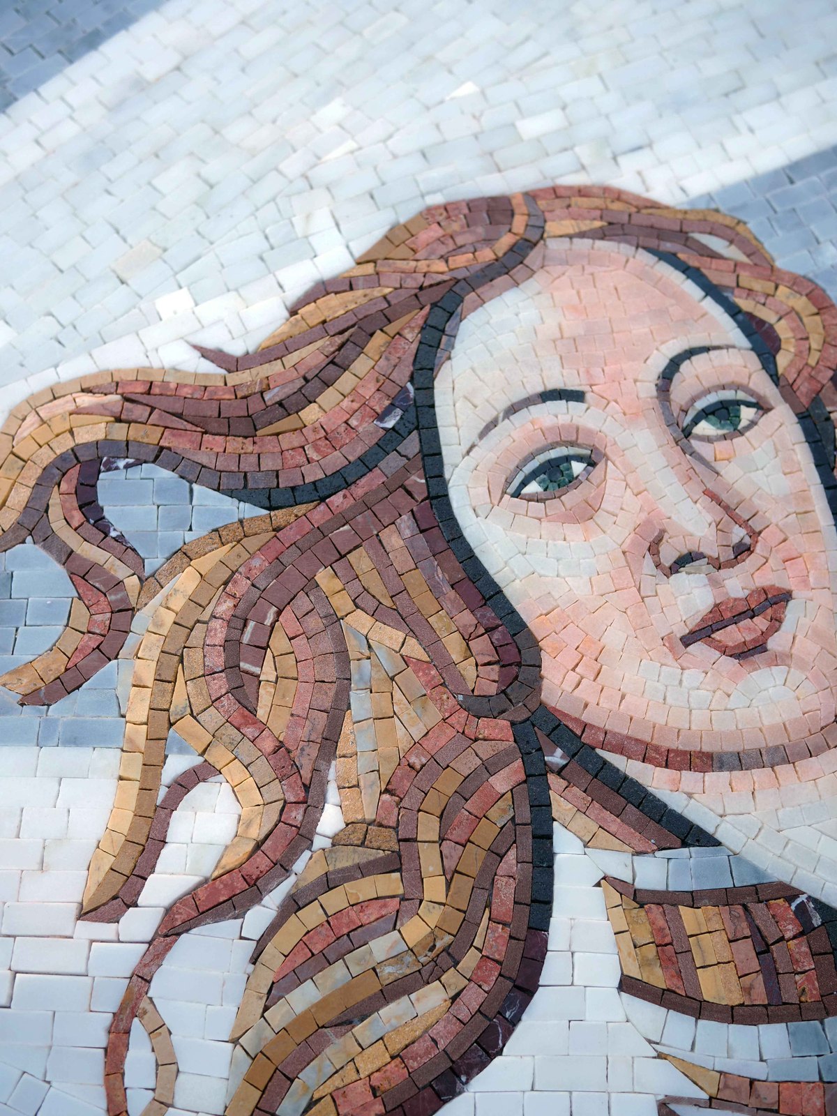 Birth of Venus Mosaic after Botticelli — Mesa, Arizona