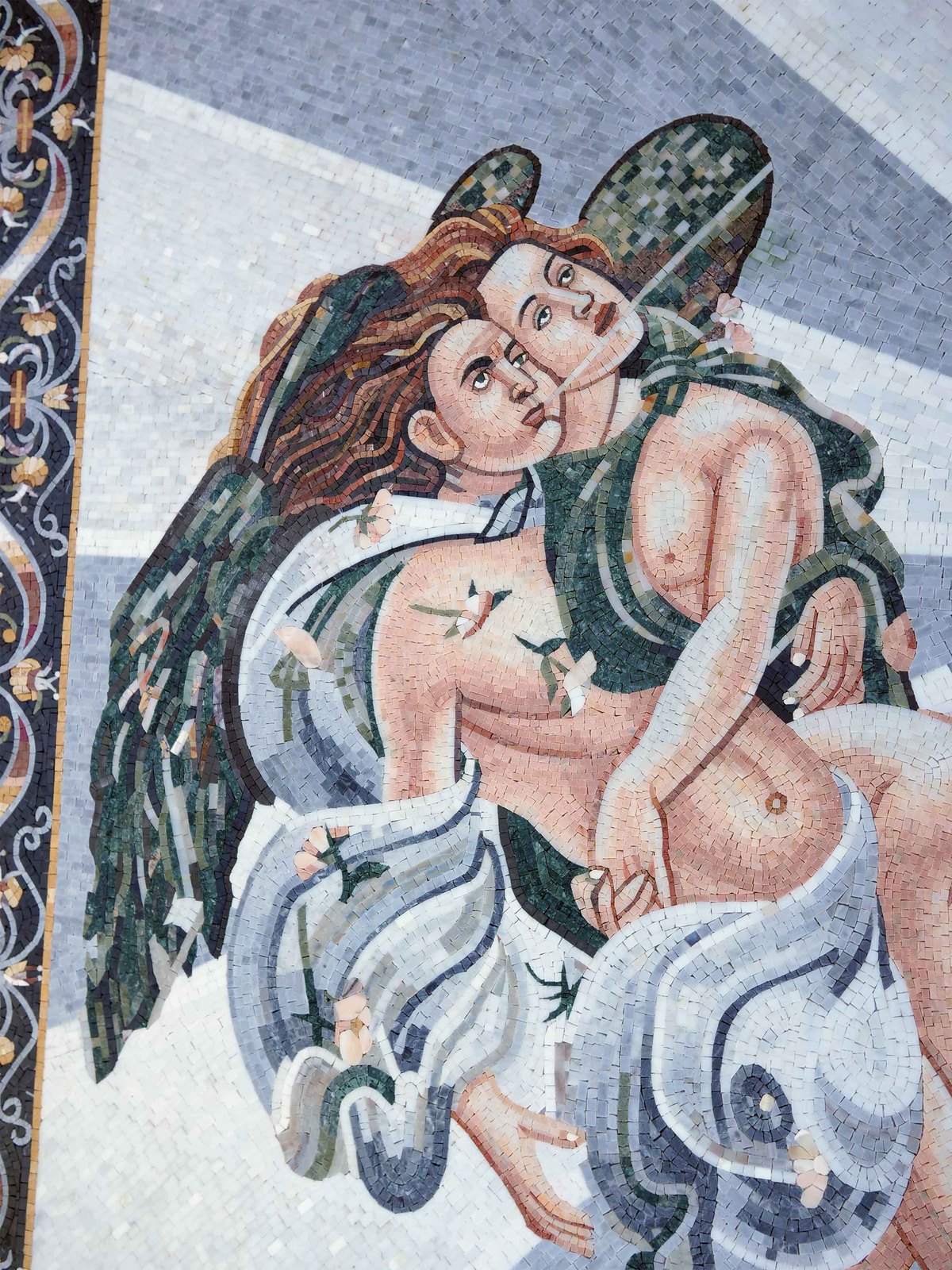 Birth of Venus Mosaic after Botticelli — Mesa, Arizona