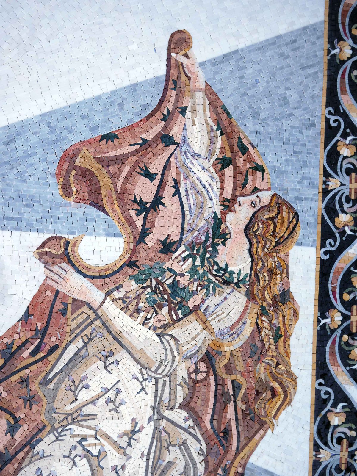 Birth of Venus Mosaic after Botticelli — Mesa, Arizona