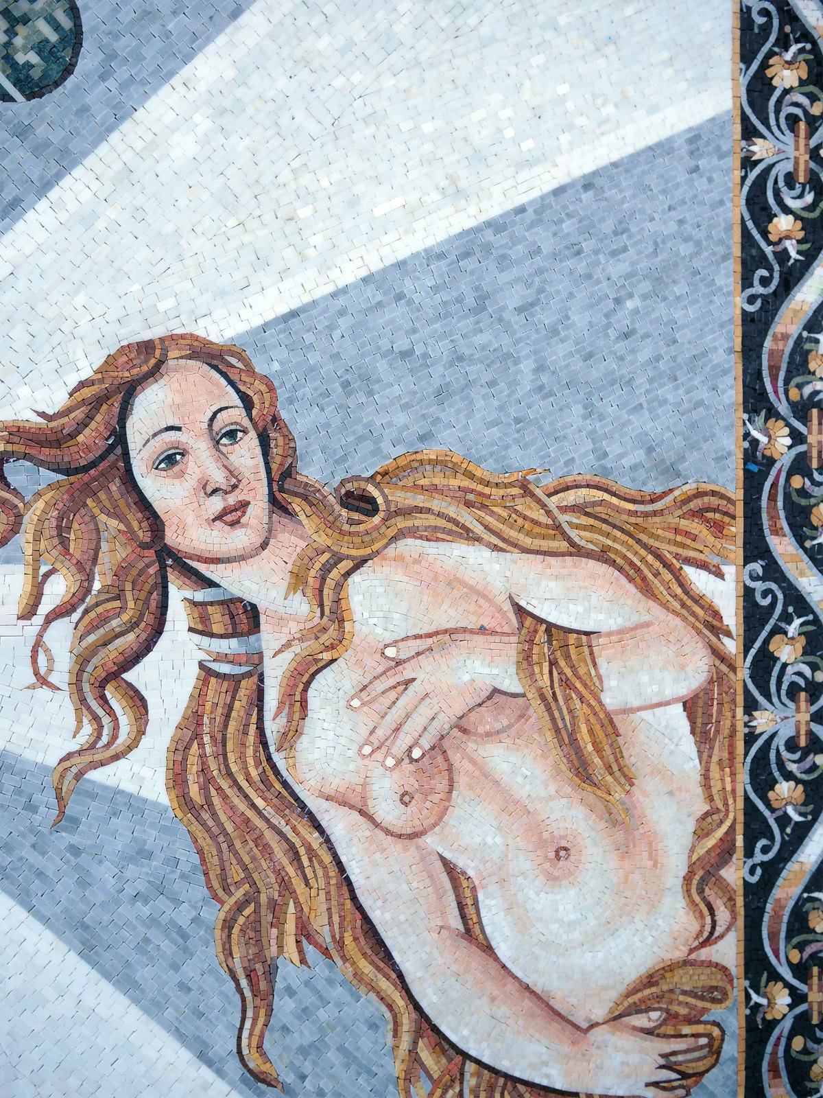 Birth of Venus Mosaic after Botticelli — Mesa, Arizona